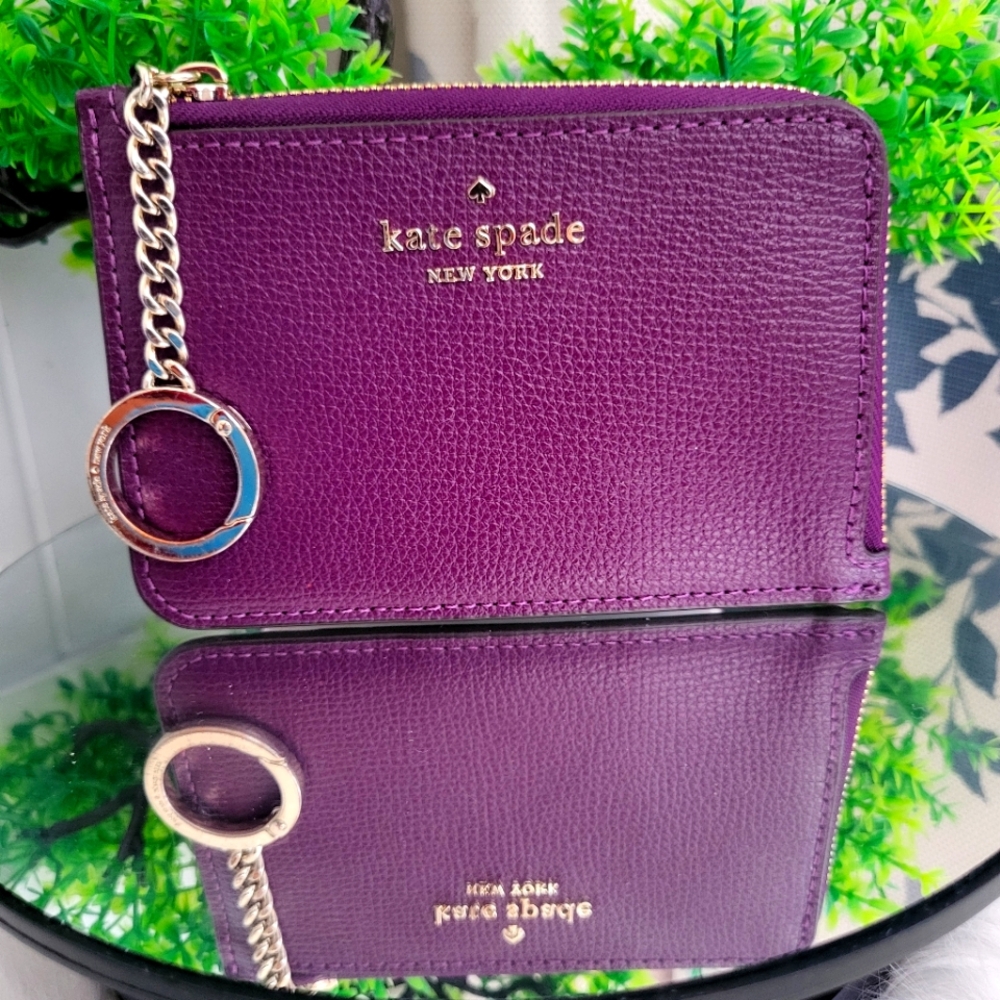 EUC Kate Spade Darcy Medium L Zip Card Holder